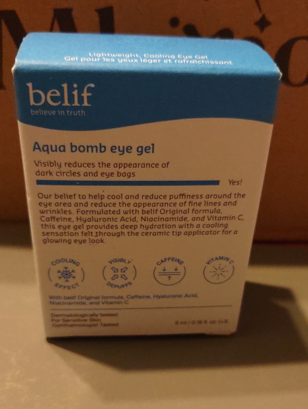 3 For $12.00 Aqua Bomb Eye Gel – Hydrating Blue Eye Gel